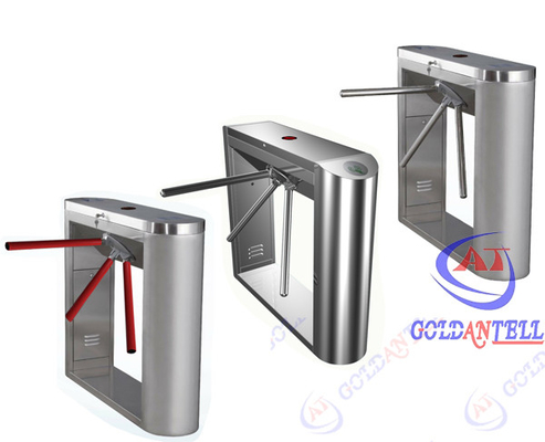 RFID Ticketing System Electronic Tripod Turnstile Gate For Tourist CE Approved