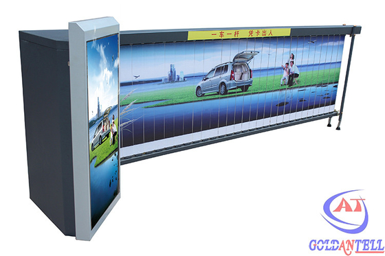 Remote Control Electronic Barrier Gates 1 - 4 Meter Length Barriers For Advertising