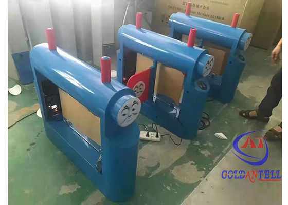 kindergarten Swing Barrier Gate 600 - 900mm Passage width bi direction adjustable