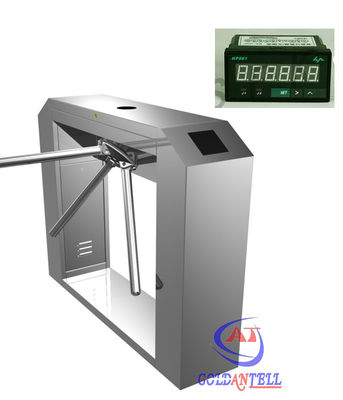 Rfid Card Tripod Turnstile Gate With Counter For Visitor Magement System
