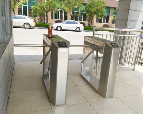 Card / RFID Wristband Electronic Turnstile Door , pedestrian gate access control Custom