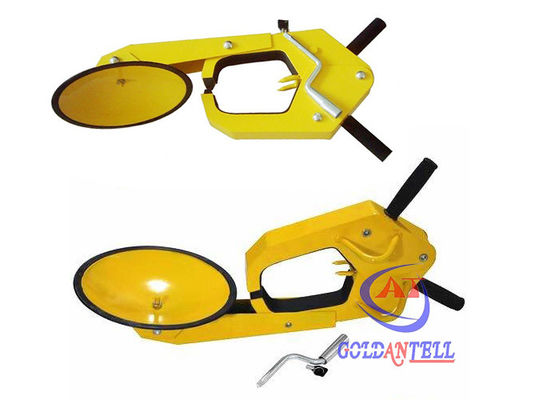 Heavy Duty Car Wheel Clamp Protection Locks / Adjustable Size wheel clamps for cars