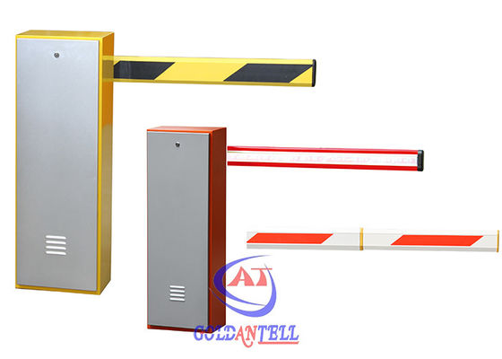 IP54 yellow intelligent expressway car Boom Barrier Gate , CE approval
