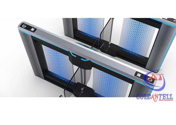 Office Building QR Code Turnstile NFC Card Reader Swing Turnstile Gate