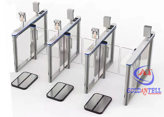 NFC Reader RFID Metal Thermal Barrier Door For Exit Checking Event Tickets