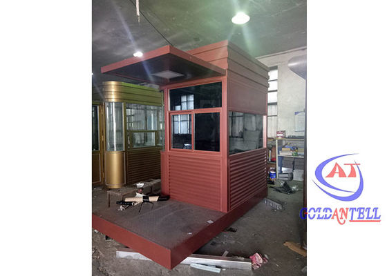 Outdoor 2000x2500x2400mm Security Guard Room High Standard Customized Dimension