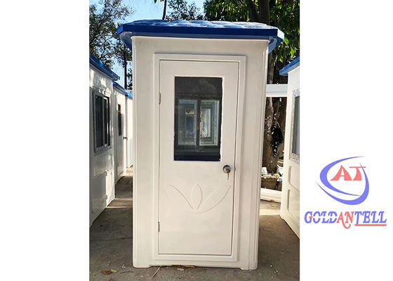 Air Conditioned Prefabricated Security Cabin Outdoor Modern Small Guard House