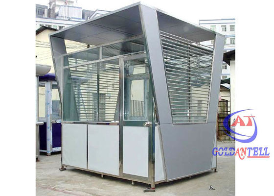Economic Prefabricated Toll Booth Modular House Room Security Parking Ticket Booth
