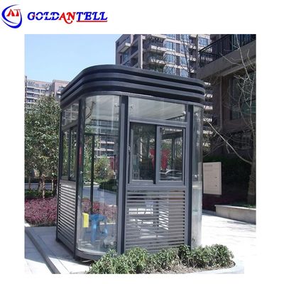 1500x2400mm Or Customized Security Guard House Earthquake Proof Grade 8.3 Gross Weight 320KG to 550KG Depend On Size Guard Booth