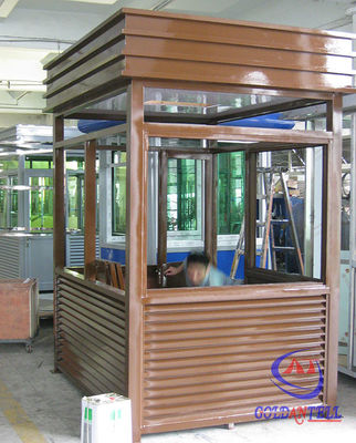 Flexible Glass Police Guard Cabin Kiosk Grade 8.3
