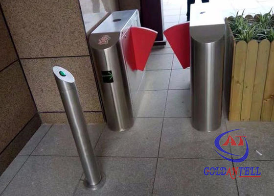 Access Control Push Button Gym Turnstile With Face Recognition RFID Fingerprint
