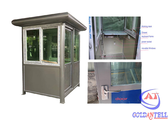 Trattamento di spruzzatura della guardia giurata di House Portable Building di antisepsi domestica prefabbricata d'acciaio della posta
