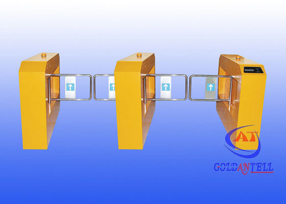 Entrance Swing Barrier Gate With RFID Card Reader And Software Management