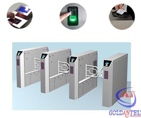 Speciale personalizzabile Logo Bidirectional Swing Barrier Gate/cancello girevole automatico di acciaio inossidabile