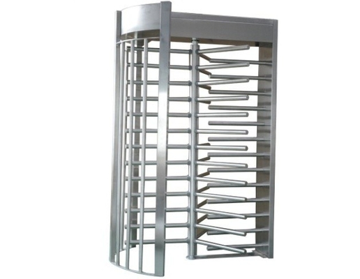 Low Cost Electronic Full Height Turnstiles , Custom Size Turnstile Security Systems