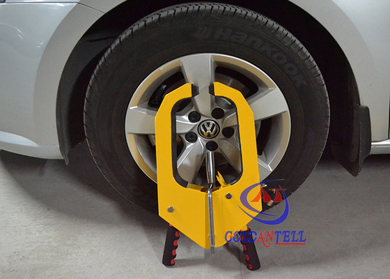 Morsetto di ruota d'acciaio del veicolo di sicurezza A3, serratura di ruota dell'automobile per le larghezze ruota di 29cm - di 18