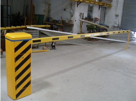 3M - 6M Option Cold Rolled Steel Vehicle Access Gate 220V AC / 110V AC Automatic