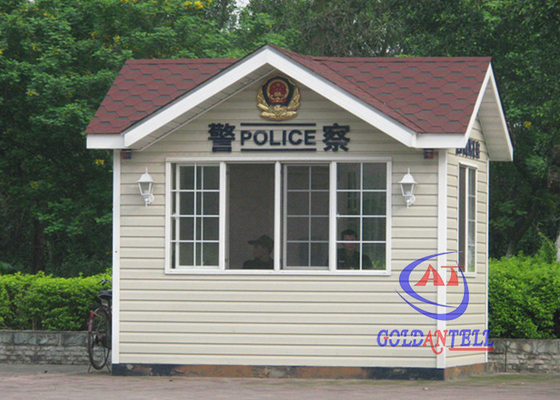 Guardia prefabbricata House With Enough della polizia di sicurezza dentro spazio ed attrezzatura completa