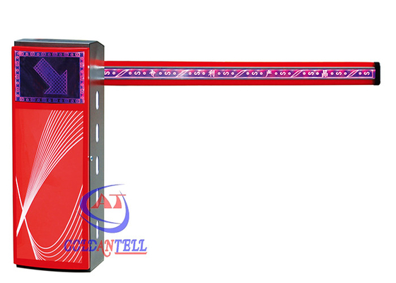 Sistemi del portone del brevetto sul design 1M-6M Pole Intelligent Boom delle luci del LED, barriera d'acciaio del rullo freddo