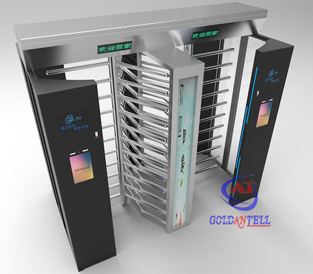 Automatico bidirezionale di altezza del controllo di accesso del cancello girevole pieno di alta sicurezza