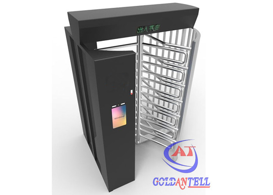 Altezza completa IP62 all'aperto di riconoscimento dell'impronta digitale del cancello girevole facciale di alta sicurezza