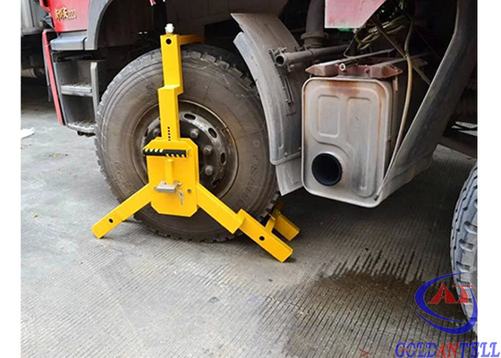 Serrature durevoli della gomma di automobile di sicurezza, morsetto di ruota portatile del rimorchio per il camion