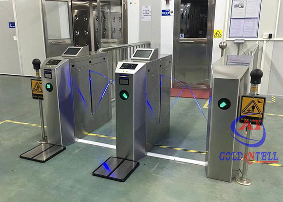 portoni automatici dei cancelli girevoli dell'entrata di riconoscimento di fronte dell'impronta digitale del QR Code della fabbrica di 60cm Cina