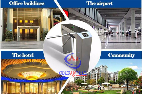 Cancello girevole del controllo di accesso per l'edificio per uffici/hotel/aeroporto/Comunità