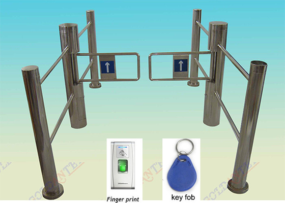 Portone pedonale della barriera dell'oscillazione del controllo di accesso della porta con l'interfaccia di RFID