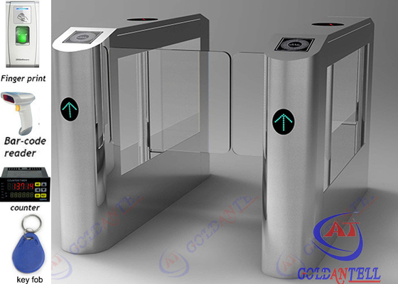 Sistema automatico all'altezza della vita direzionale del controllo di accesso del portone di oscillazione della Bi