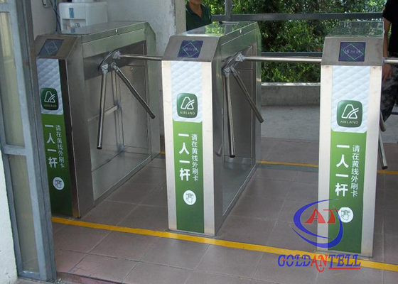 Bidirezionale tutto il portone meccanico elettrico del cancello girevole del treppiede per la stazione della scuola del punto scenico