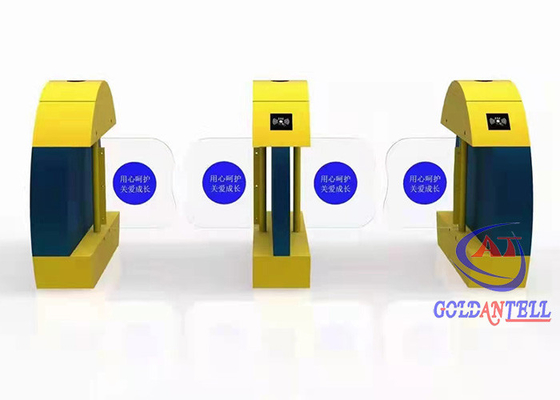Cancelli d'ingresso per tornelli unidirezionali Porta tornello per controllo accessi con lettore RFID QR Code