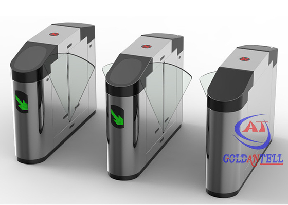 Controllo di accesso automatico del portone RFID della barriera della falda del cancello girevole dell'impronta digitale per le banche/hotel
