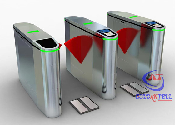 Portone biometrico del cancello girevole della falda dell'analizzatore del portone astuto del meccanismo ESD con software libero