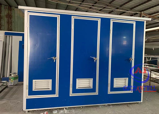 1,1 x biglietteria all'aperto mobile per tre persone della doccia della toilette dei 3,0 x 2,3 tester