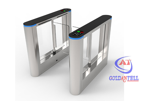Il lettore intelligente Barrier Swing Gate del QR Code affronta la barriera di Manica pedonale dell'analizzatore
