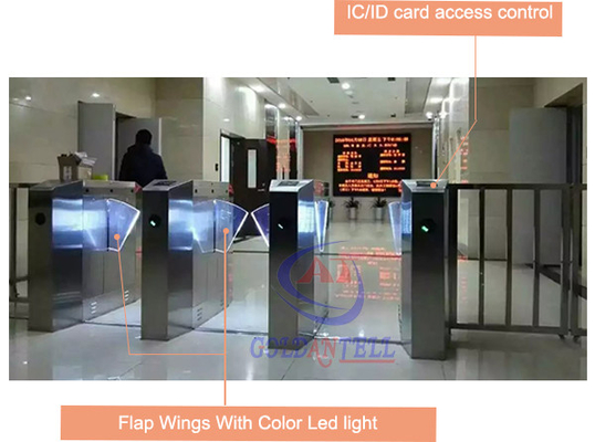 IC/portone automatico della barriera della falda del controllo di accesso cancello girevole della carta di identità RFID