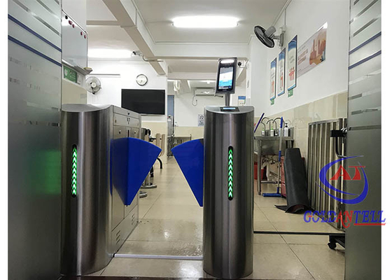 Portone 550-900mm del cancello girevole di sicurezza del sistema di sicurezza con riconoscimento di fronte RFID