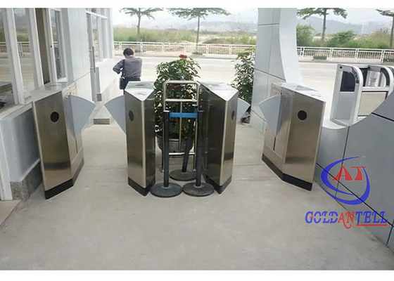 Cancello girevole RS485 del controllo di accesso di ESD con l'impronta digitale/biglietto/lettore di schede