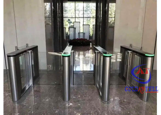 Portable Swing Barrier Gate Facial Recognition QR Code Sistema di controllo dell'accesso RFID