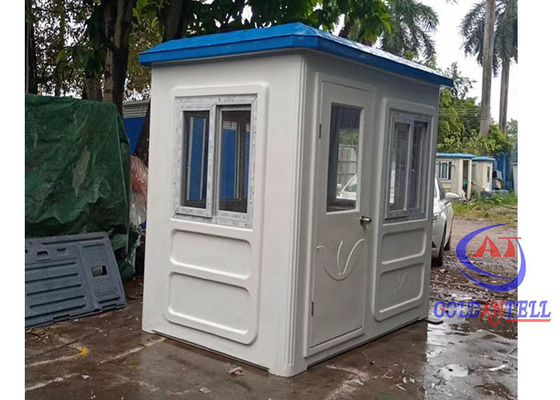 Casa di guardia prefabbricata in fibra di vetro, camera per 2 persone