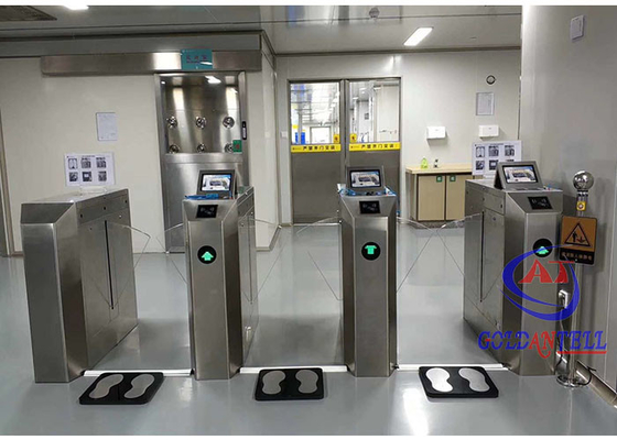 Porta a tornitura bi-direzionale con battistrada 3 canali per il controllo dell'accesso sicuro