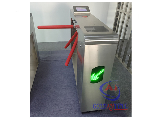 Barriera pedonale dell'esposizione di alta qualità del cancello girevole LCD della metropolitana con il lettore simbolico del BIGLIETTO del rfid e del accettore