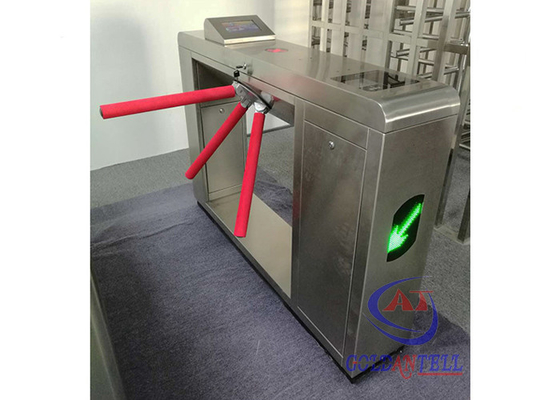 Portone rotatorio controllato del cancello girevole del braccio di tipo tre di goccia del lettore di codice del App/treppiede del rfid per l'entrata del ristorante del sottopassaggio