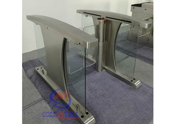 Cancelli girevoli di altezza del vicolo della Cina mezzi del portone del rfid della barriera ad alta velocità dell'oscillazione per accesso dell'input del pedone