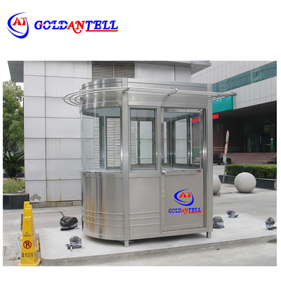 Custom Security Cabin in acciaio inossidabile cabina di guardia esterna prefabbricata