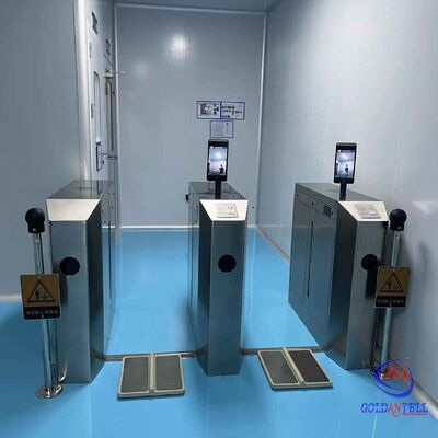 EPA Entry Static Control Gate Personal Grounding Verification Hub for Microelectronics and High-Tech Production Floor CE
