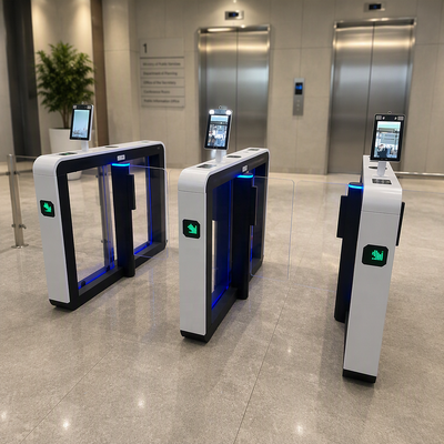 QR Code Riconoscimento facciale Automatica Barriera di oscillazione Velocità Tornitura Carta di iscrizione Palestra Edificio ufficio