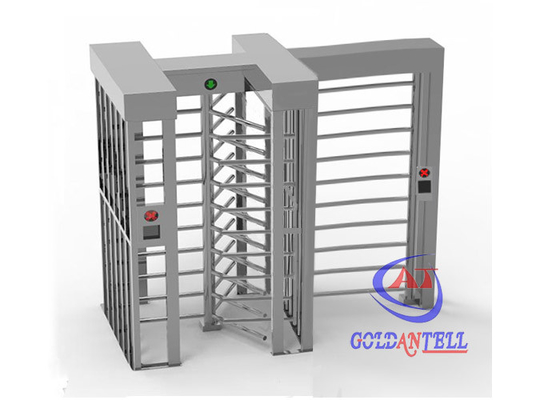 Meccanismo manuale del cancello girevole pieno di altezza dell'entrata unica/elettrico automatico biometrico