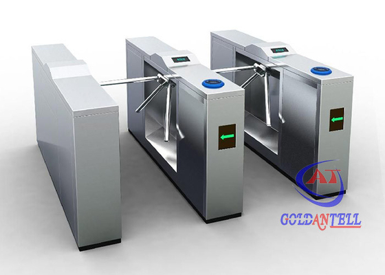 Contro cancello girevole biometrico girante resistente alla corrosione del treppiede di Access con il sistema di Rfid della metropolitana